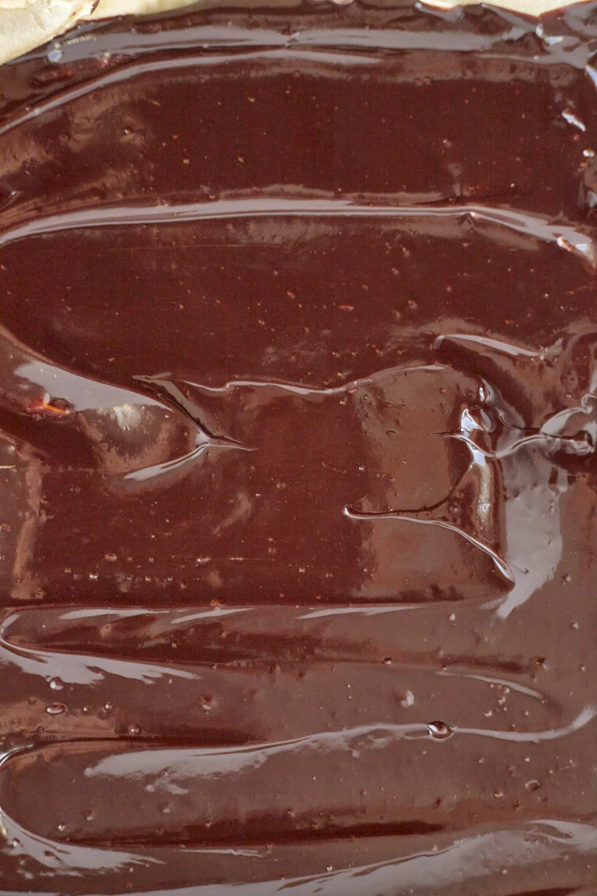 smooth chocolate ganache