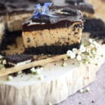 side image of an Oreo peanut butter bar