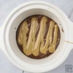 Slow cooker peanut butter lava cake.