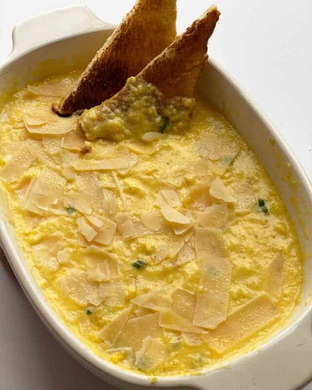The Best Baked Scrambled Eggs