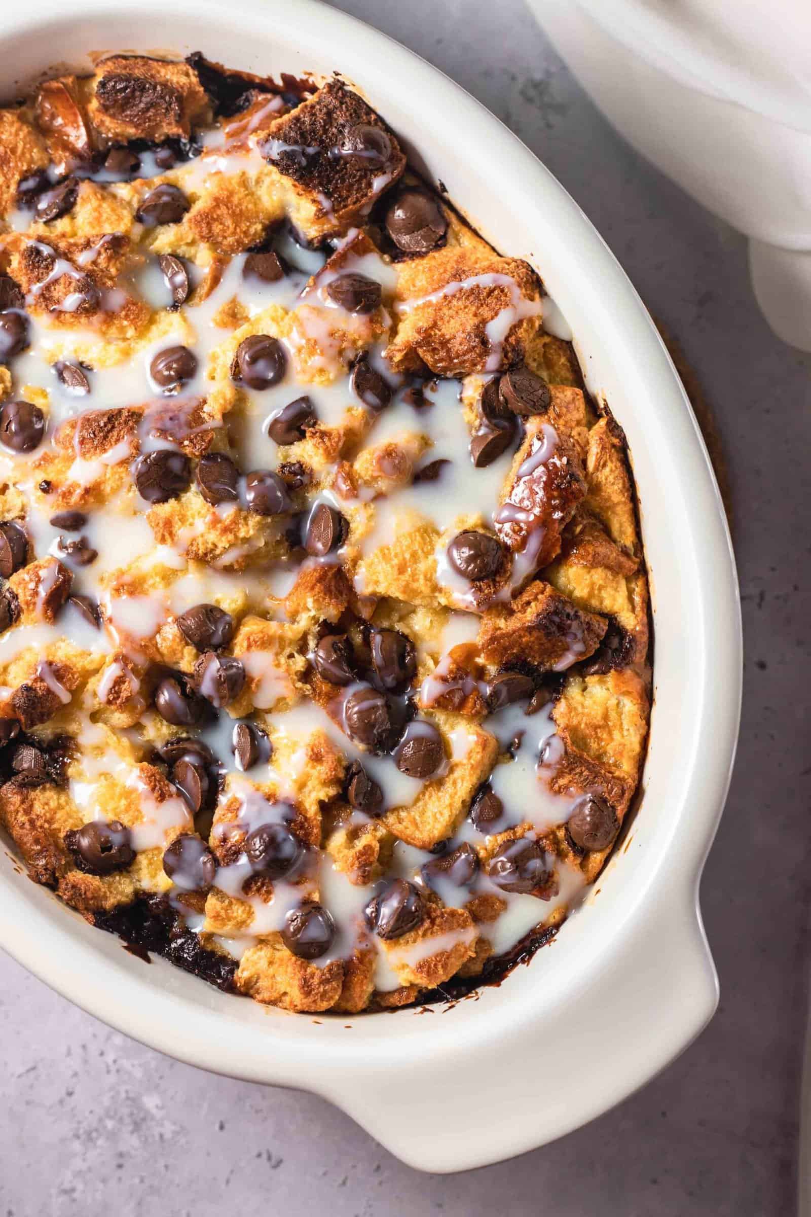 Condensed Milk Bread Pudding