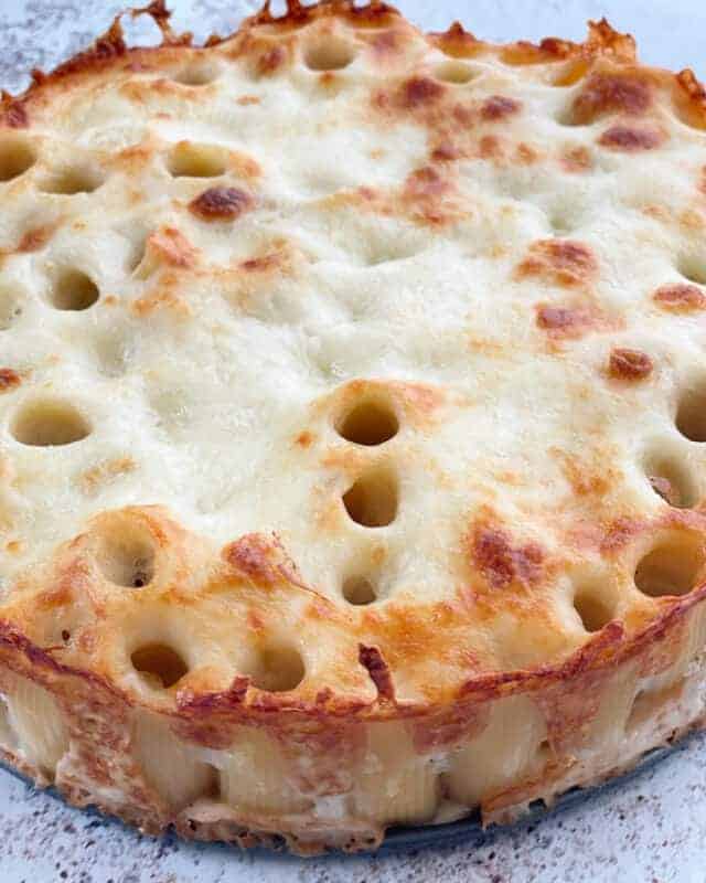 a full honeycomb pasta cake