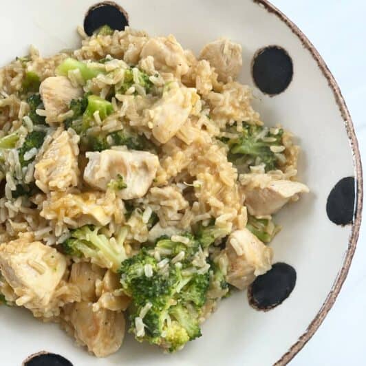 Chicken and Broccoli Rice - Food Dolls
