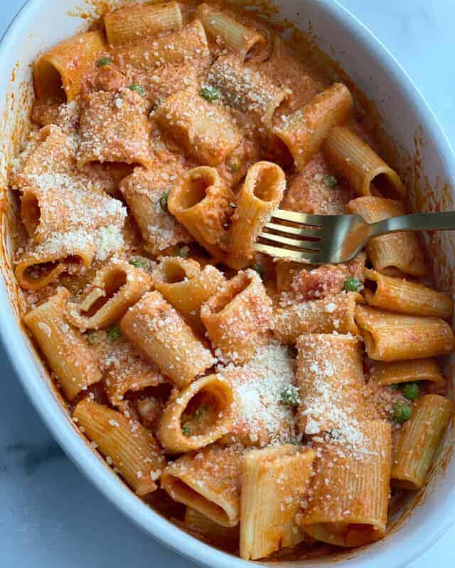 Baked Spicy Rigatoni