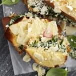 Spanakopita-Inspired Spinach Grilled Cheese Sandwiches