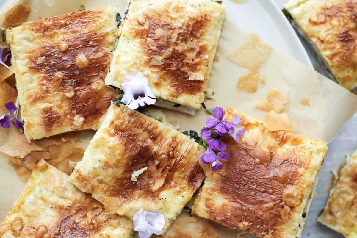 Phyllo Spinach Pie (Egyptian Goulash) Food Dolls