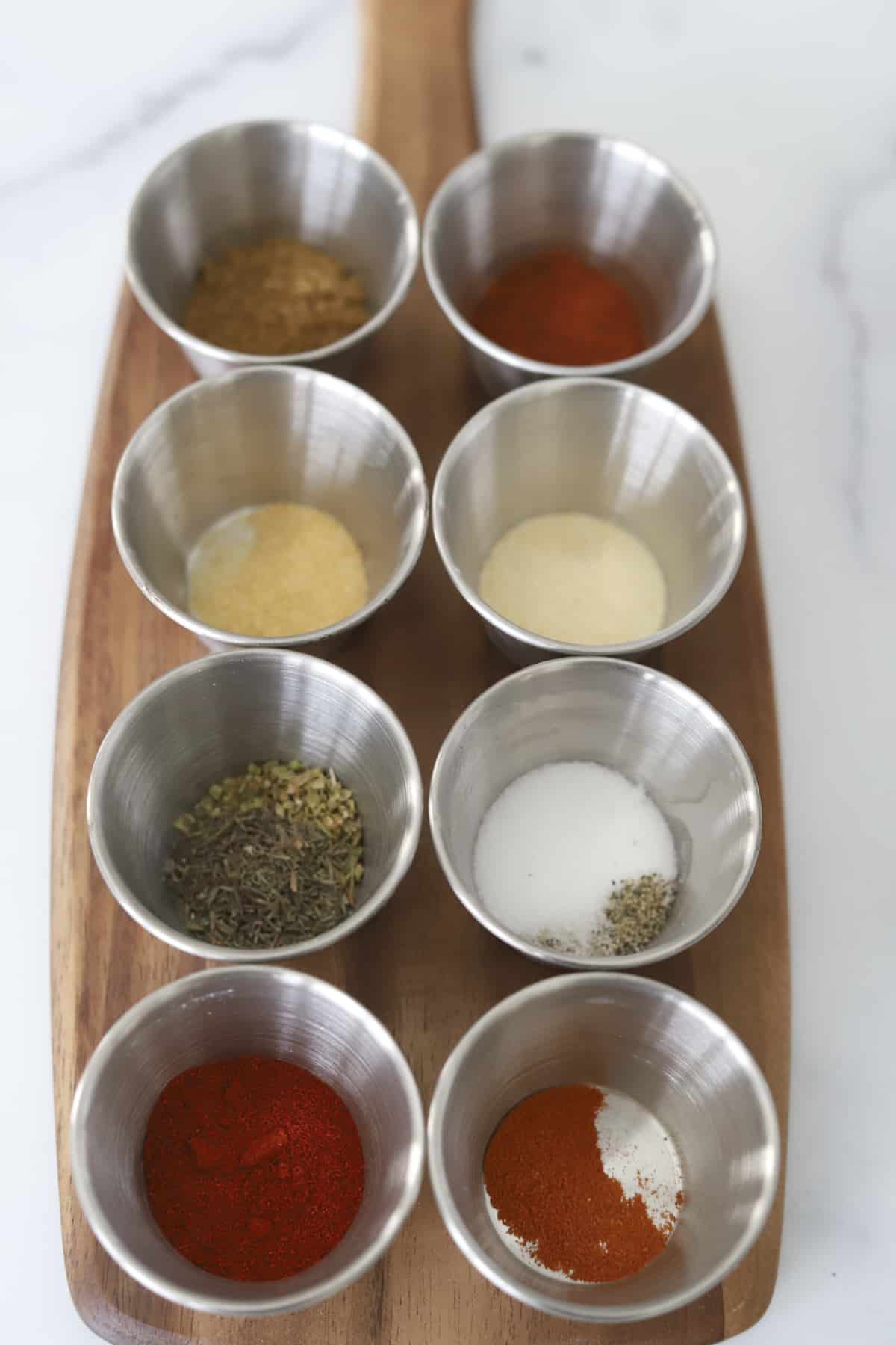 a board or sauces