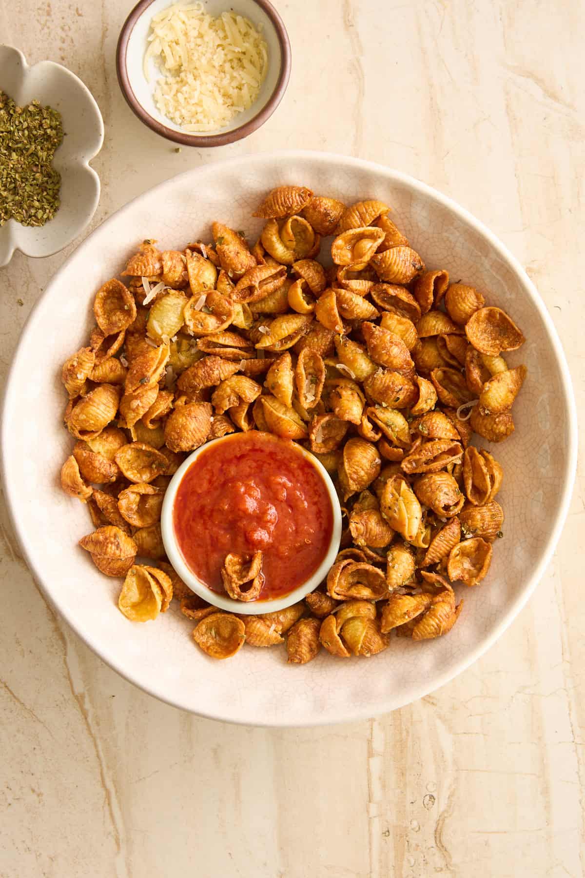 Air Fryer Pasta Chips