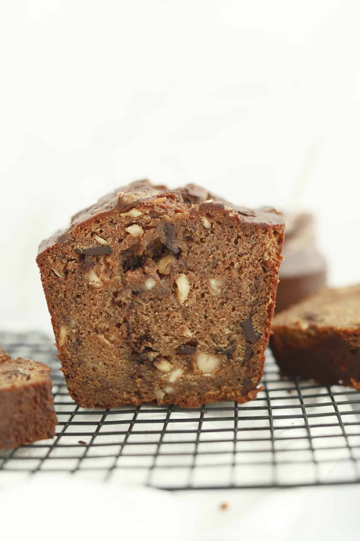 Chocolate Hazelnut Banana Bread