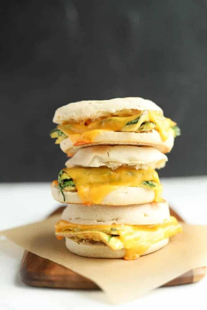Protein Packed Egg Muffin Sandwiches