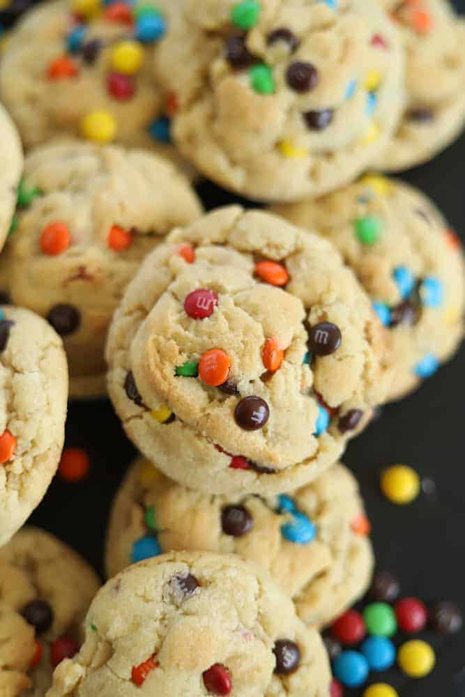 Easy Soft-Baked M&M Cookie Recipe