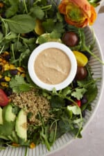 Southwest Salad with Creamy Chipotle Dressing