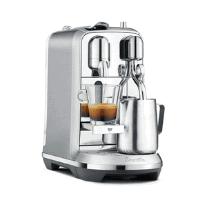 Breville Nespresso Nespresso Creatista Plus Coffee Espresso Machine, Brushed Stainless Steel