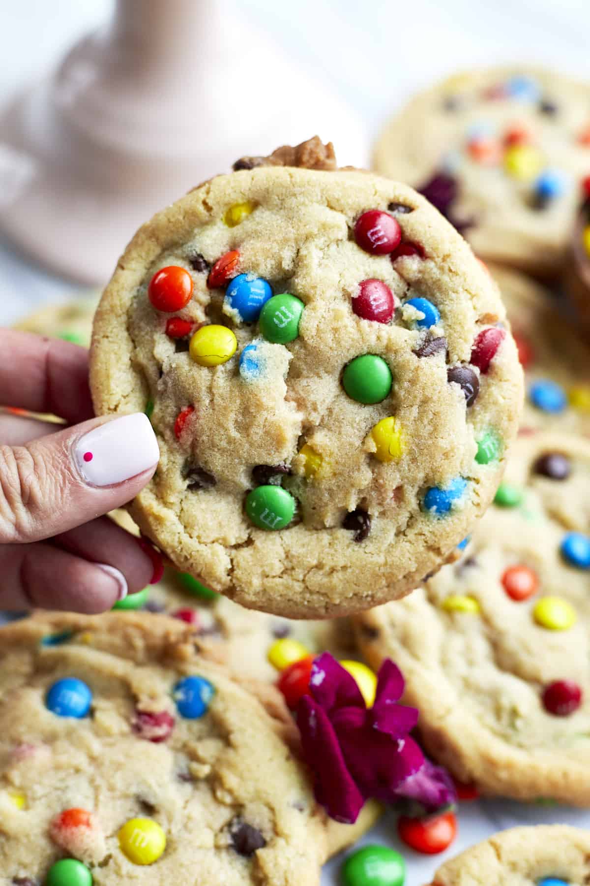 Soft-Baked M&M Cookie Recipe