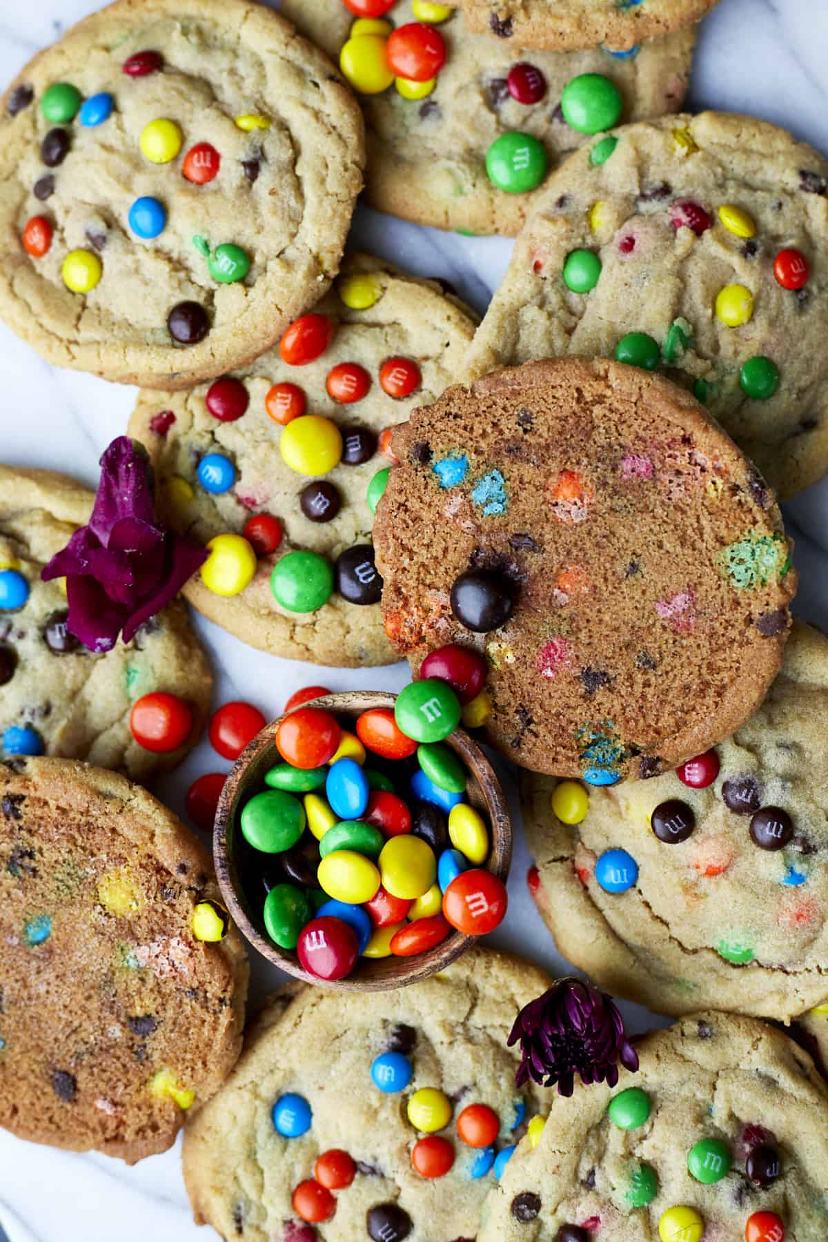 Crispy M&M's Cookies