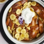 banana foster french toast