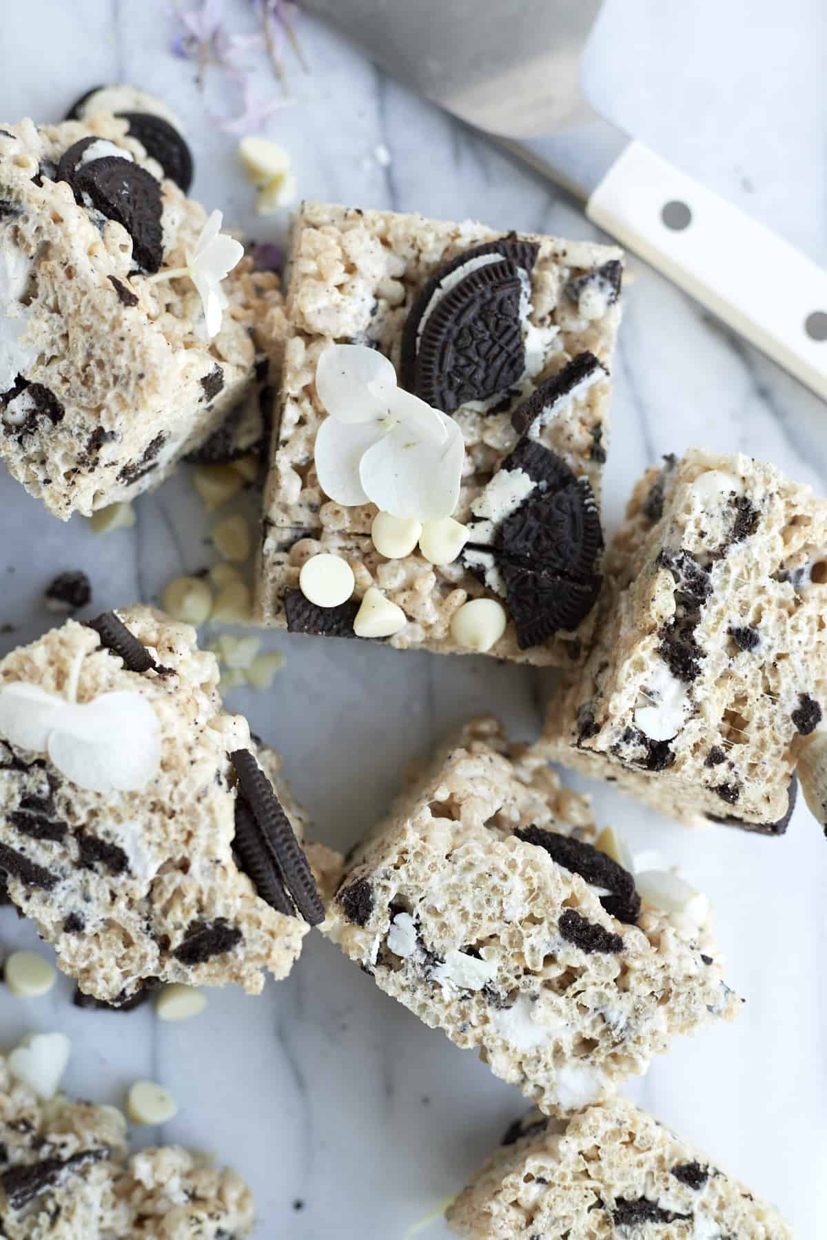 Oreo rice krispie treats