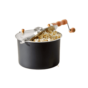 Stovetop Popcorn Popper Black