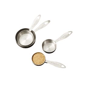 Stainless Steel Measuring Cups, Set of 4