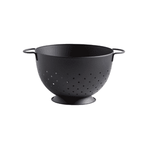 Nera Matte Black Colander