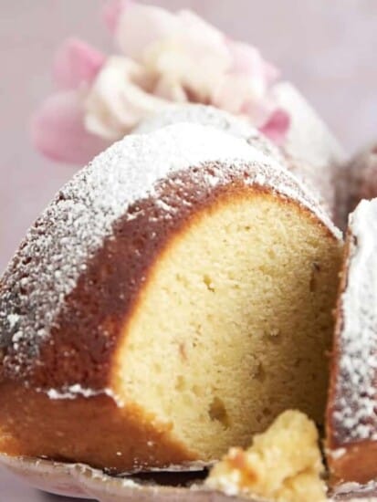 Strawberry Lemon Bundt Cake