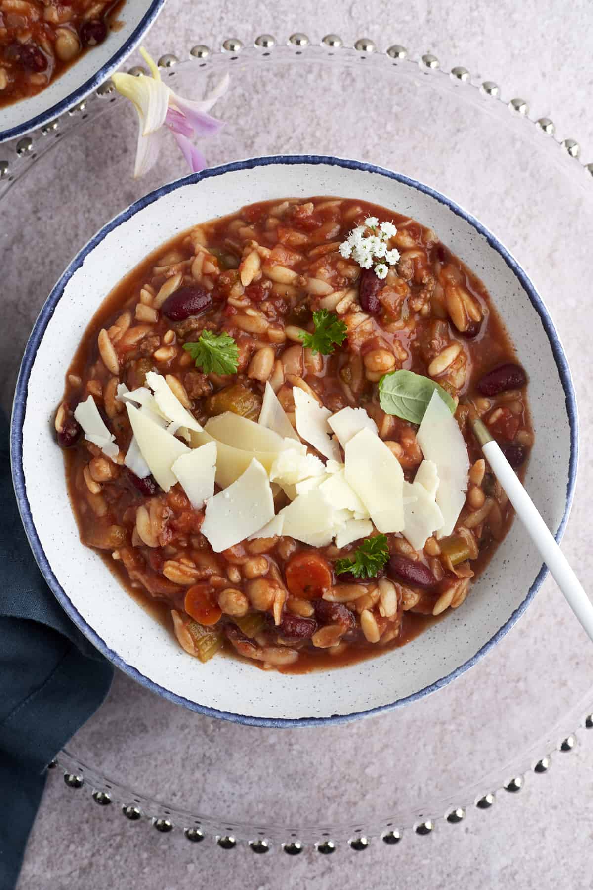 Slow Cooker Pasta and Beans Soup (Pasta e Fagioli)