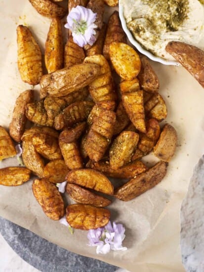 air fryer potato wedges