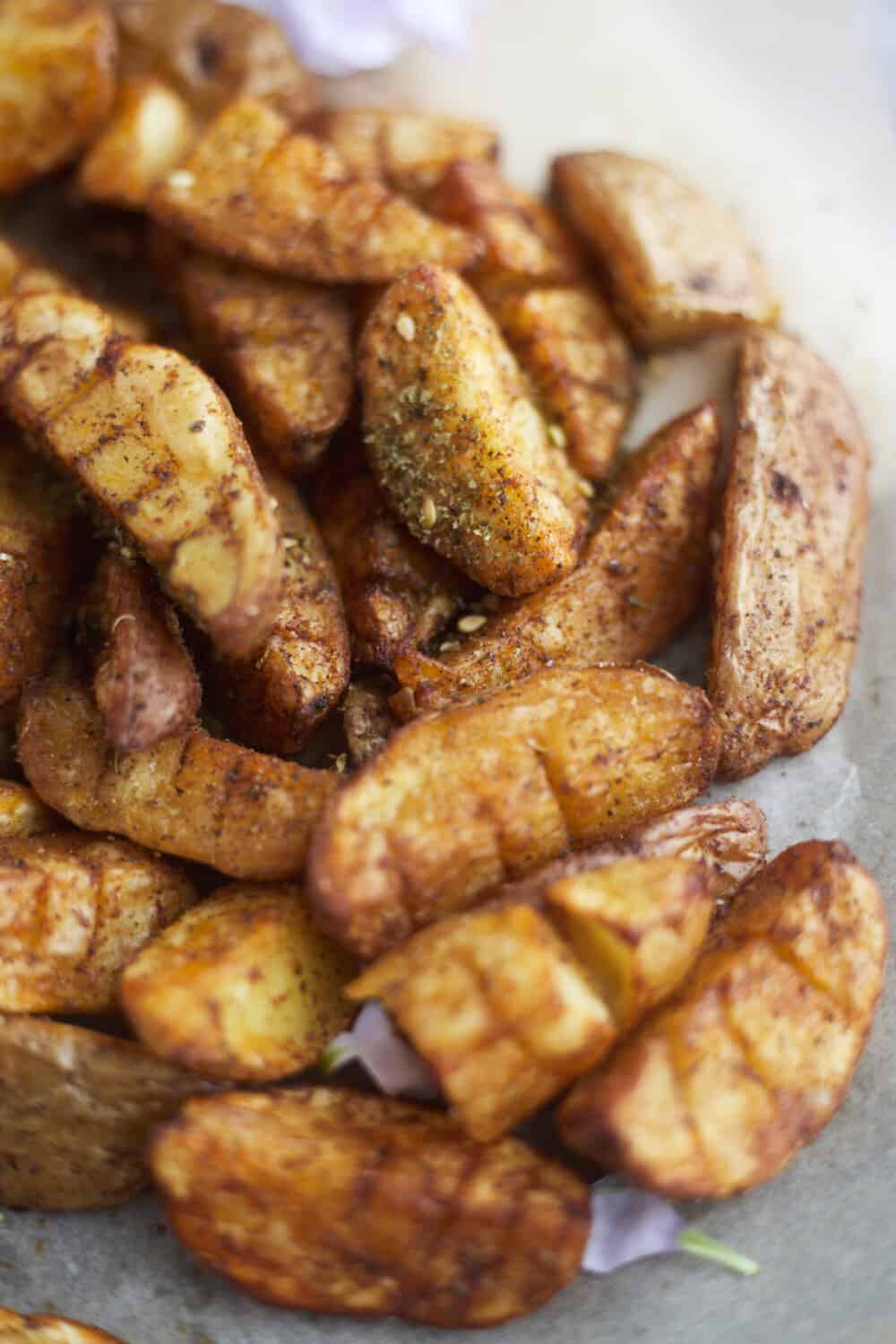 air fryer potato wedges