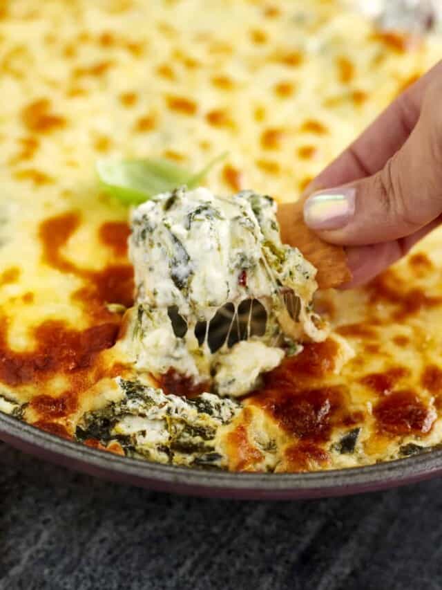 Olive Spinach Dip