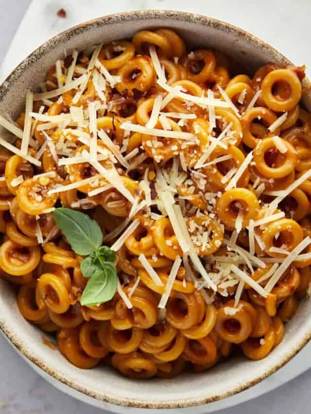 Homemade Spaghetti O’s Recipe
