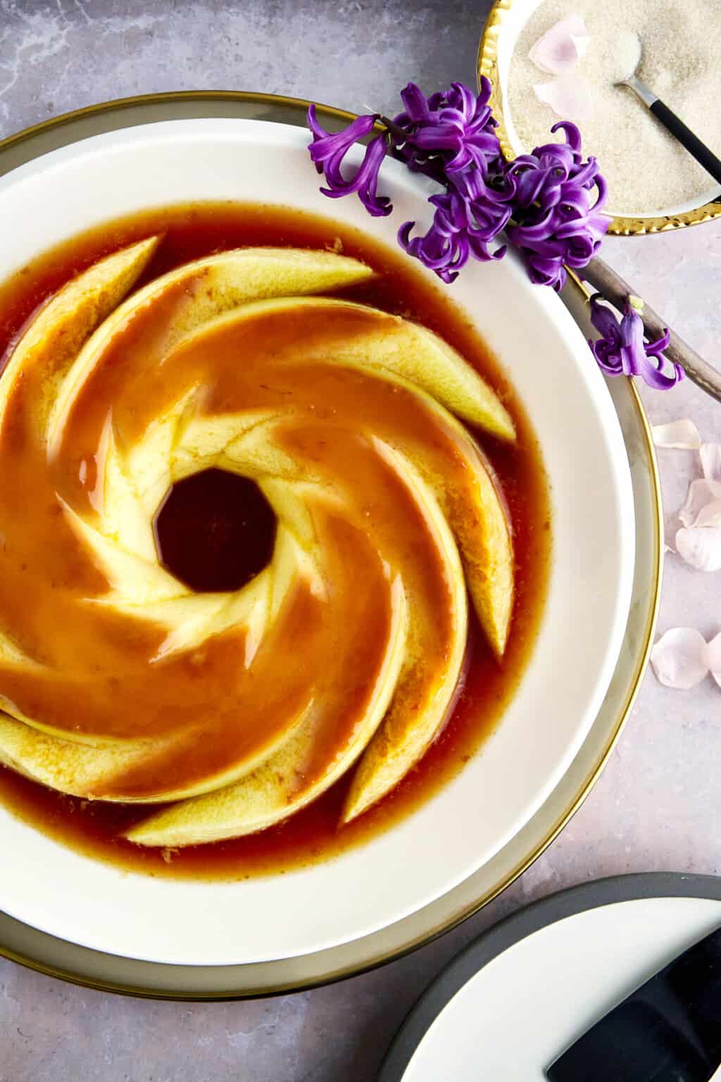 Creme Caramel Recipe (Flan) - Food Dolls