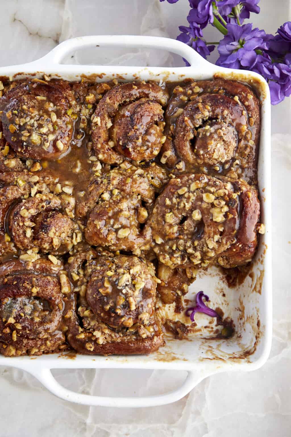 Cinnamon Rolls with Nuts Food Dolls