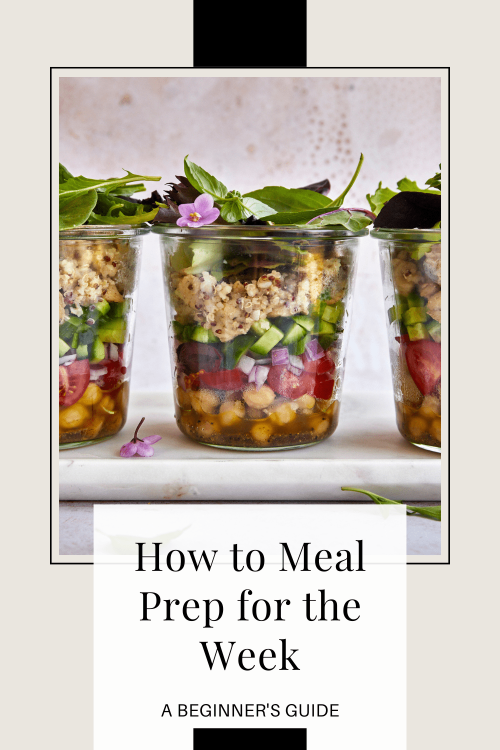 How to Meal Prep For The Week