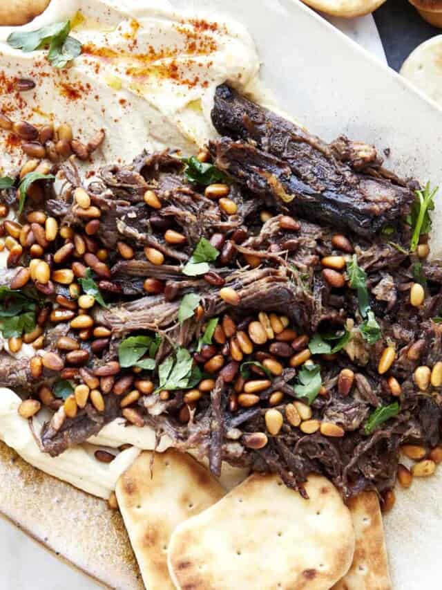 Hummus with Meat Food Dolls