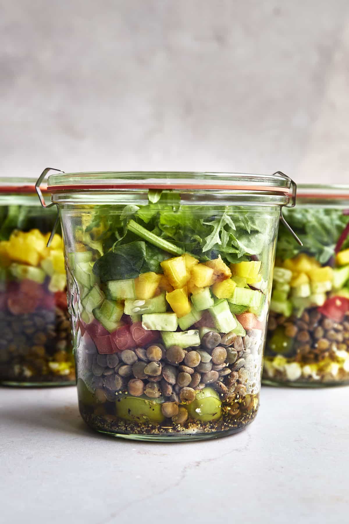 Mason Jar Salad (Meal Prep Recipe) - Food Dolls