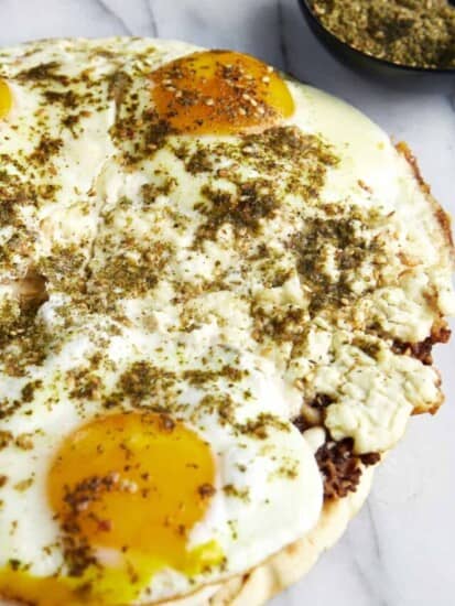 Viral Feta Fried Eggs