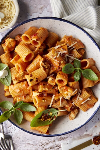 Rigatoni Rpse Spicy Chicken Rigatoni - Food Dolls