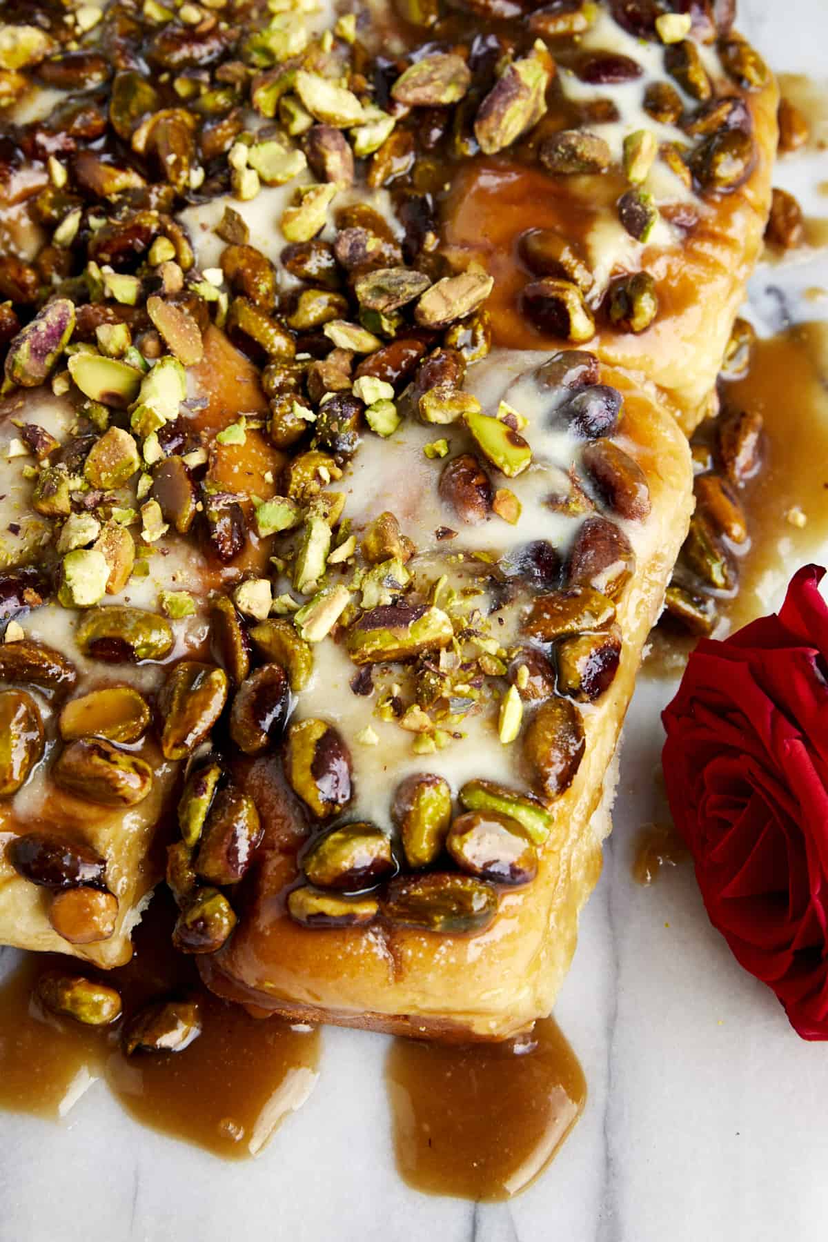 Baklava sticky buns. 