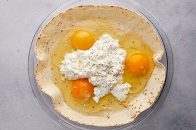 Egg Tortilla Bake (3 Ways) - Food Dolls