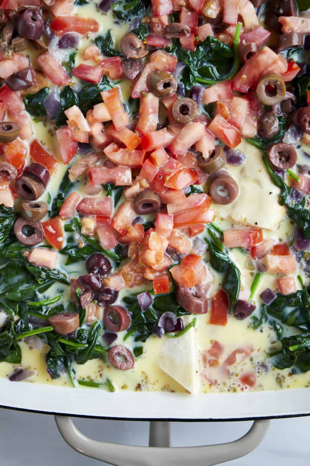 Greek Egg Bake Casserole - Food Dolls