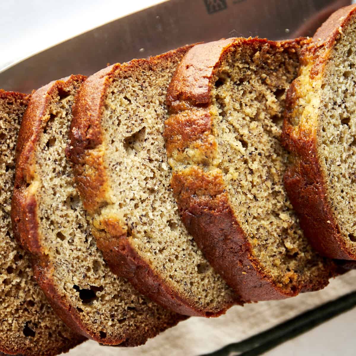 Easy Blender Banana Bread Recipe - Food Dolls