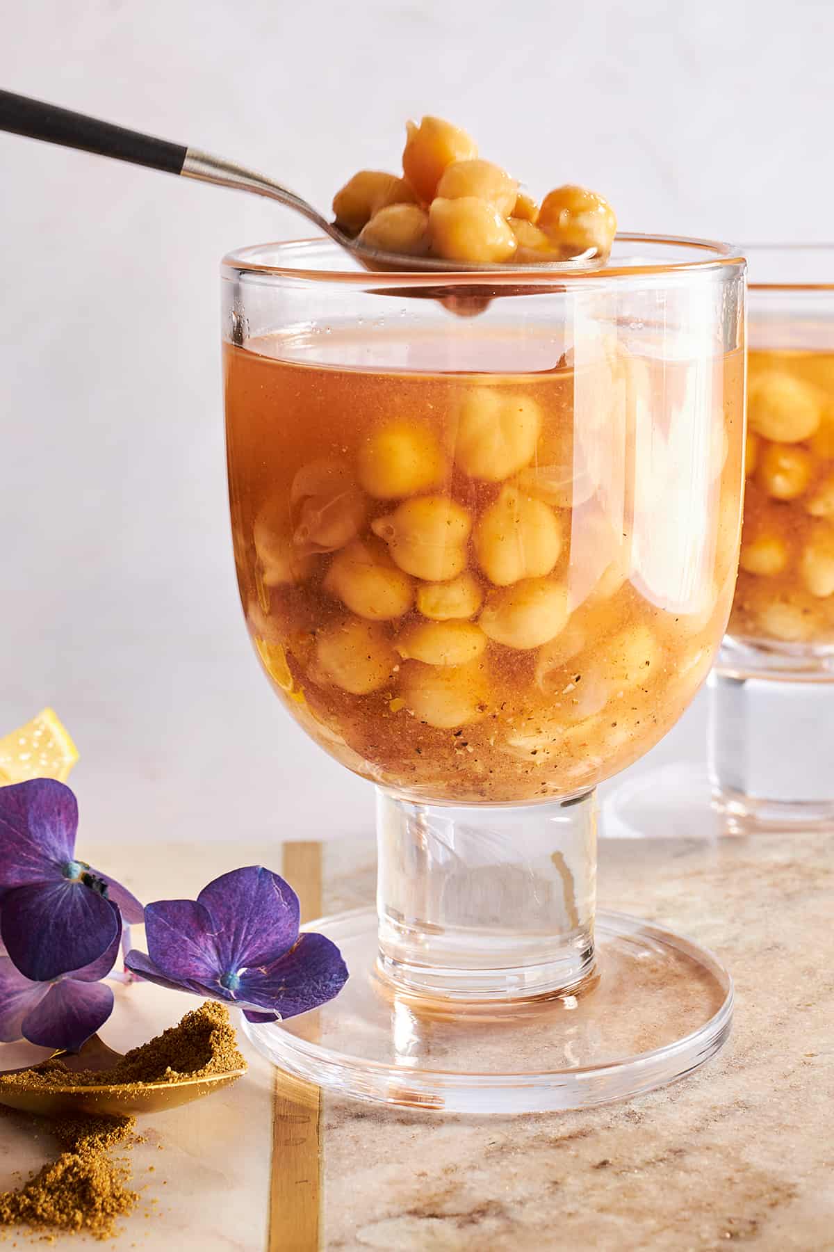 A cup of hummus el sham.