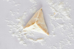 A raw fatayer triangle.
