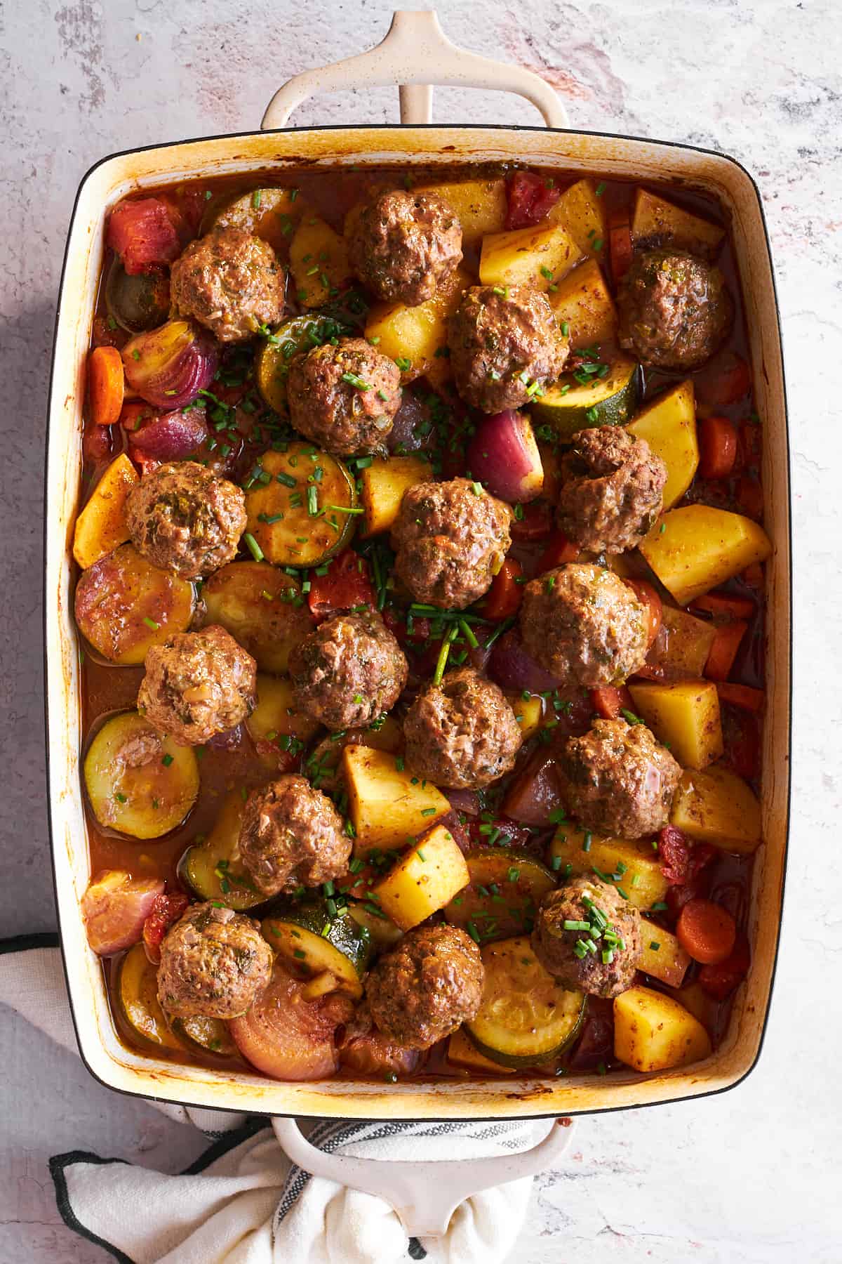 Beef kofta bake. 