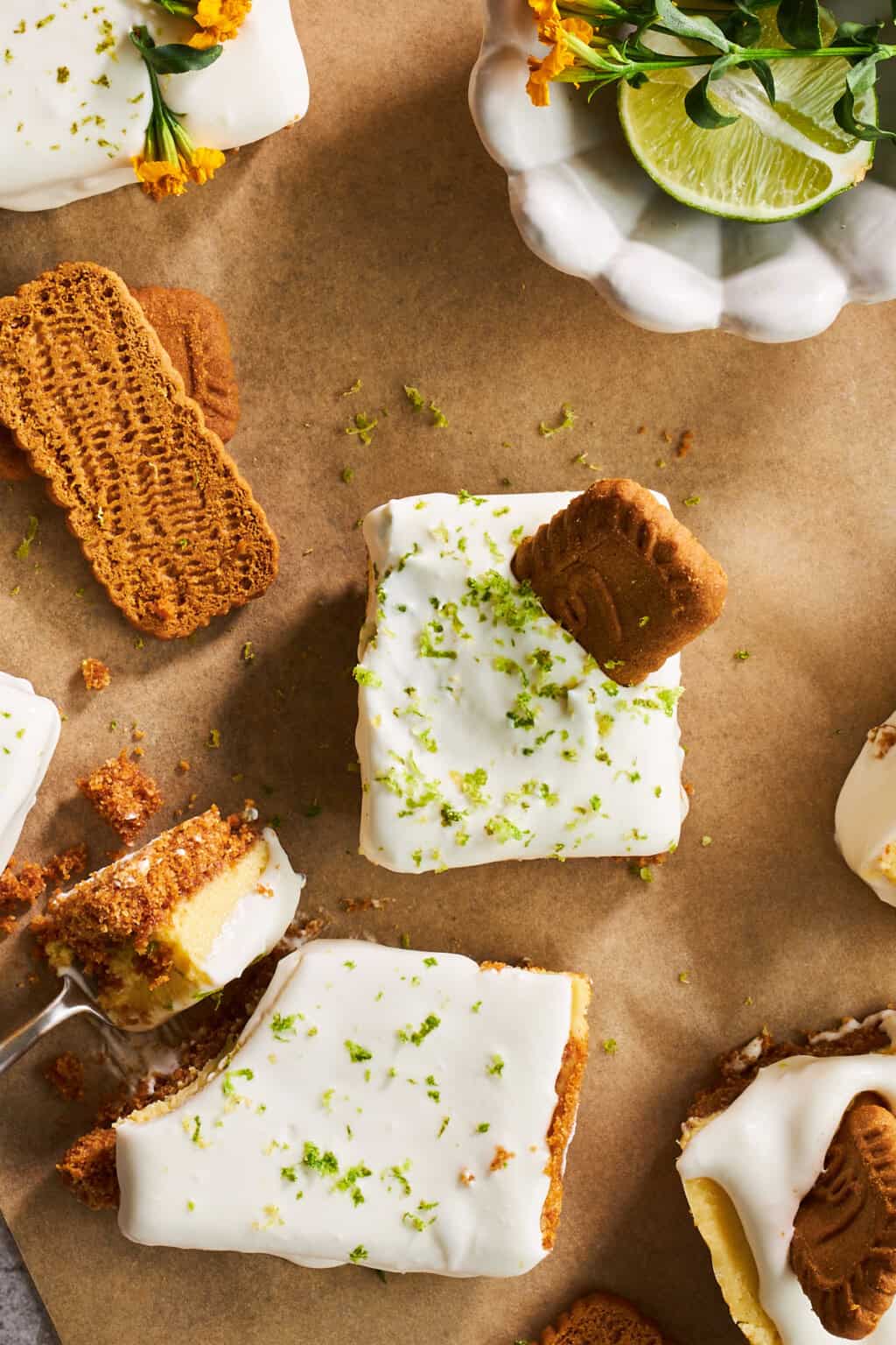3-Layer Key Lime Pie Bars - Food Dolls