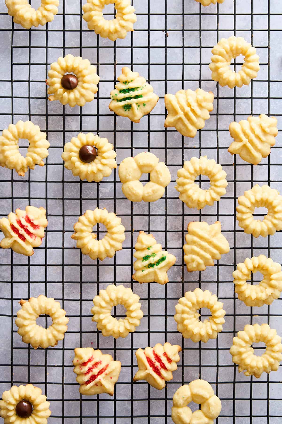 The BEST Spritz Cookies Recipe (6 Ingredients) - Food Dolls